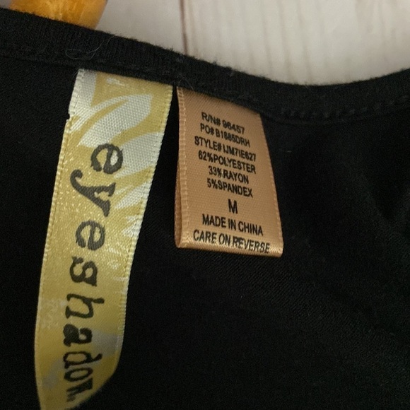 Eyeshadow Black Blingy Tank top - Picture 8 of 8